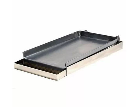 MC12-8 Rocky Mountain Cookware 12" 2-Burner Lift-Off Commercial Griddle