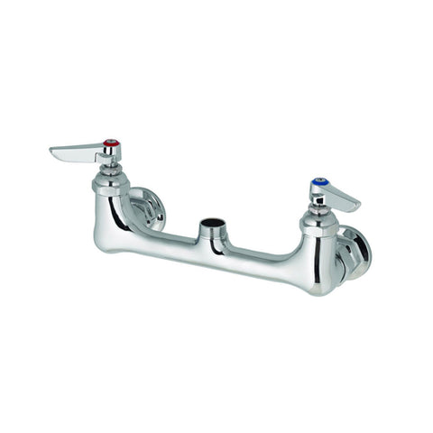 B-0230-CR-LN T&S 8" Deck Mounted Pantry Faucet w/ 4" Adjustable Center