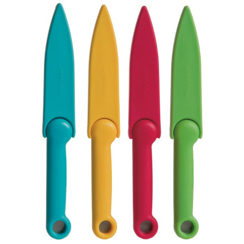 GT-3626 Progressive Food Safety Paring Knives 4-Pack