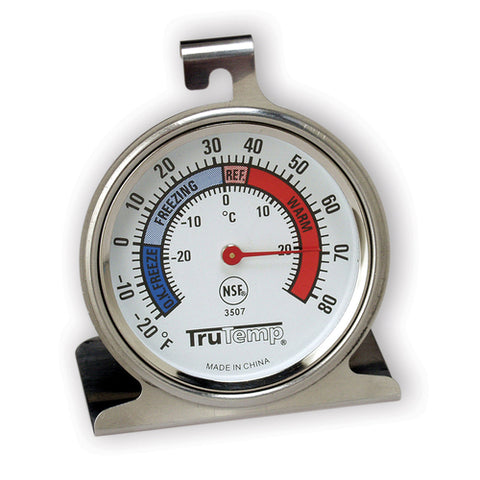 3507 Taylor Precision 2-1/2" Dial, Refrigerator/Freezer Thermometer - Each