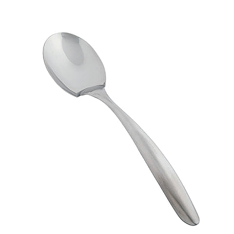 3333 TableCraft Products Dalton II Collection, Brushed Stainless Steel Solid Spoon, Hollow Handle, 18/8