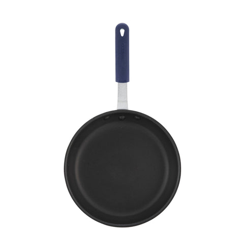 AFP-10XC-H Winco 10" Non-Stick Aluminum Frying Pan w/ Blue Silicone Handle