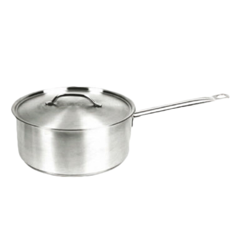 SLSSP100 Thunder Group 10 Quart Stainless Steel Sauce Pan With Cover