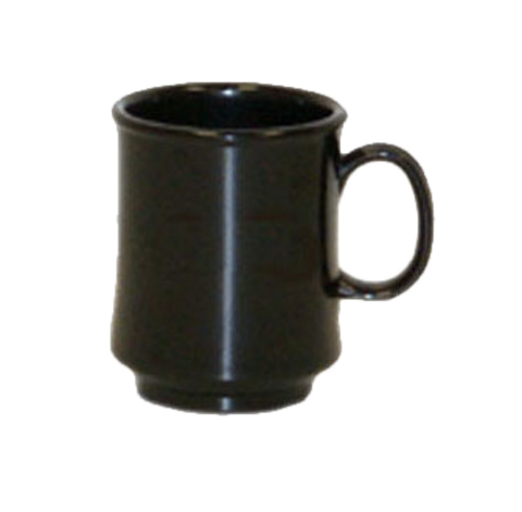 TM-1308-BK GET 8 oz. Black Elegance Mug - Each