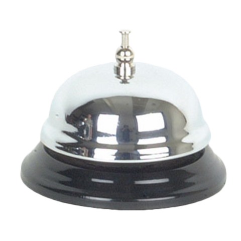 SLBELL001 Thunder Group One-Touch Stainless Steel Table Bell