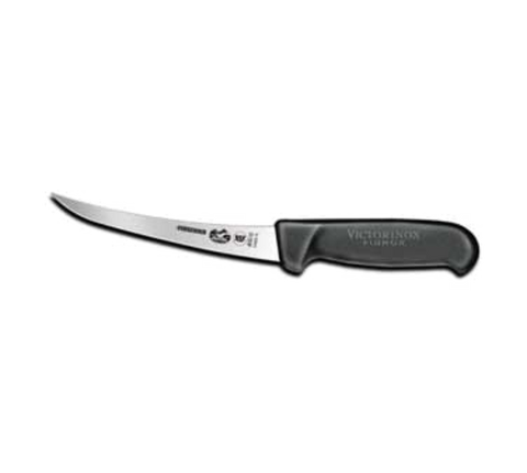 5.6603.15-X3  Victorinox 6" Semi-Stiff Narrow Boning Knife w/ Black Fibrox Handle