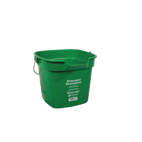 San Jamar KP97GN, 3 Quart Kleen-Pail, Green