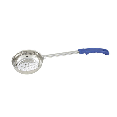 FPP-8 Winco 8 Oz. Blue Perforated Food Portioner