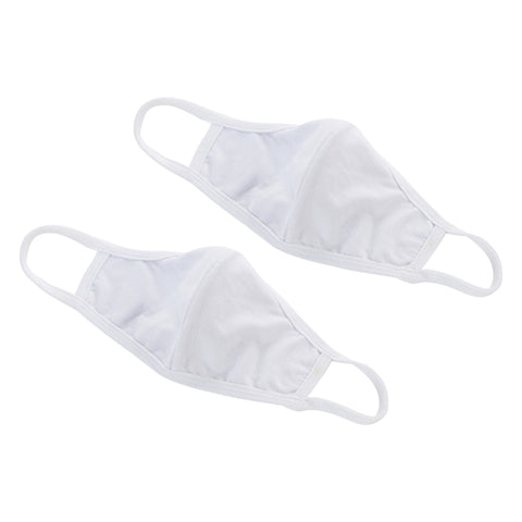 MSK-1WML Winco Face Mask,  2-ply,  M/L, white, (2 each per pack)