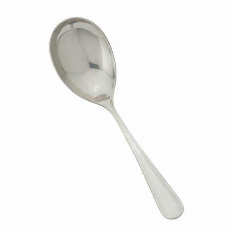 0030-21 Winco Shangarila 18/8 Extra Heavy Stainless Steel Serving Spoon
