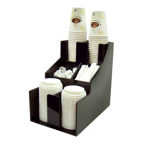CLSO-2T Winco 2-Tier 6-Stack Cup & Lid Organizer