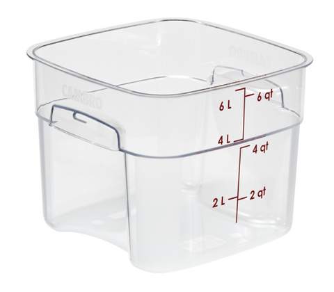 6SFSPROCW135 Cambro FreshPro Food Container, 6 qt.