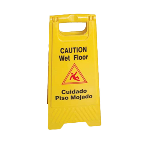 PLWFC024 Thunder Group Fold-Up "Caution Wet Floor" Safety Floor Sign