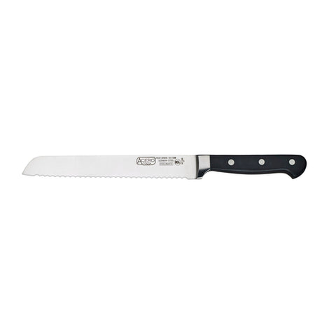 KFP-82 Winco 8" Bread Knife w/ Ergonomic Plastic Handle