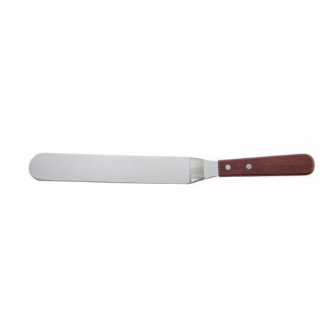 TOS-9 Winco 9-1/2" Offset Spatula w/ Wood Handle