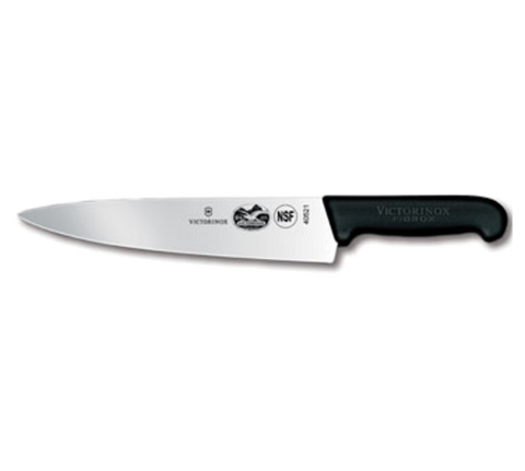 5.2003.25-X5  Victorinox 10" Chef Knife w/ Black Fibrox Handle