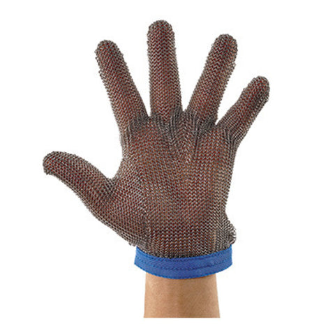 PMG-1L Winco Stainless Steel Mesh Cut Resistant Glove - Large