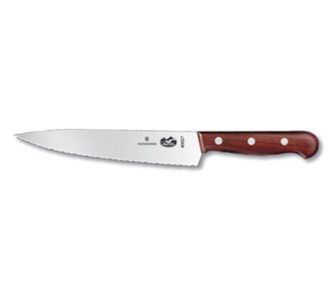 5.2030.19-X1  Victorinox 7-1/2" Wavy Chef Knife w/ Rosewood Handle