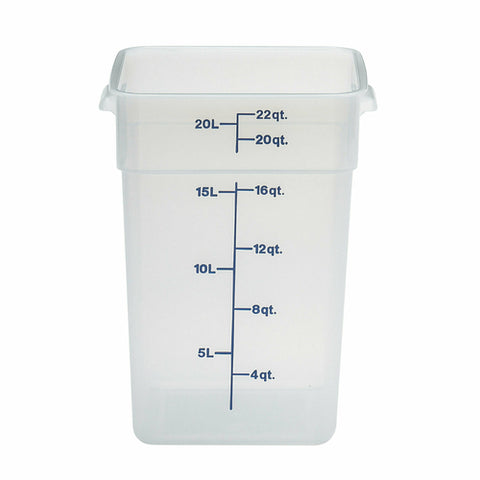 22SFSPP190 Cambro 22 Qt. Camsquare Food Container
