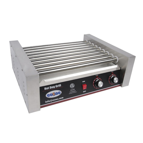 HDG5001-9 Cozoc Counter Top, Hot Dog Roller Grill - Each