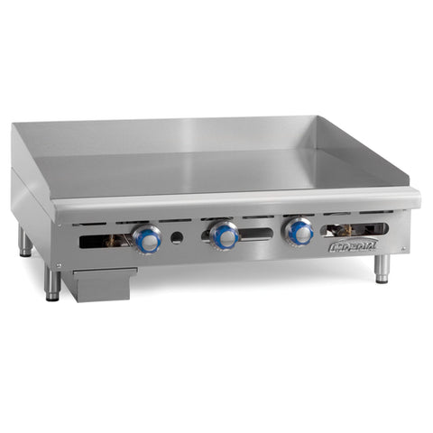 ITG-36 Imperial 36" Countertop Thermostatically Controlled Gas Griddle