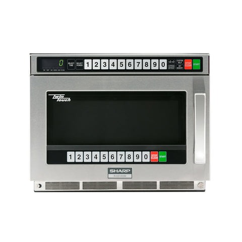 R-CD1200M Sharp 1200W Heavy-Duty  Commercial Microwave w/ Touch Key