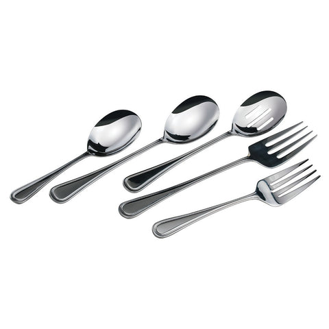 Winco 0030-21 Shangarila Large Bowl Serving Spoon, 18/8 Extra Heavyweight Stainless Steel
