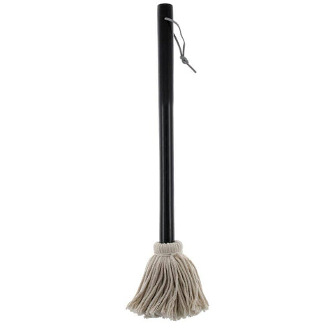 Chef-Master 02103Y Mr. Bar-B-Q Old Fashion Basting Mop, 15" Cotton Mop