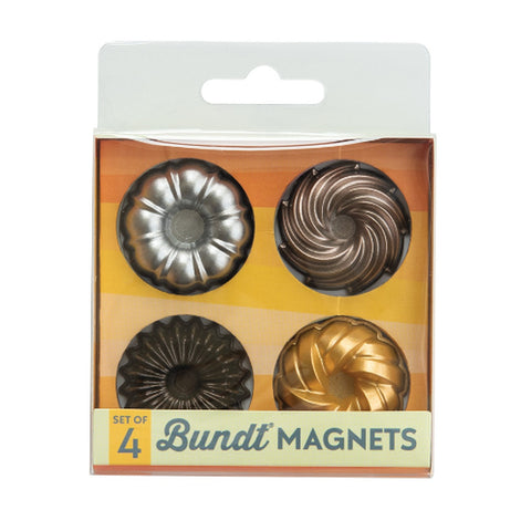 Nordic Ware 02128 Bundt Magnets Set of 4