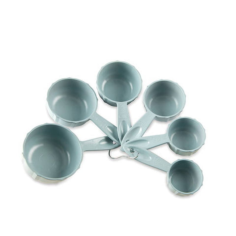 Nordic Ware 02134 Bundt Measuring Cups, Sea Glass - Set of 6