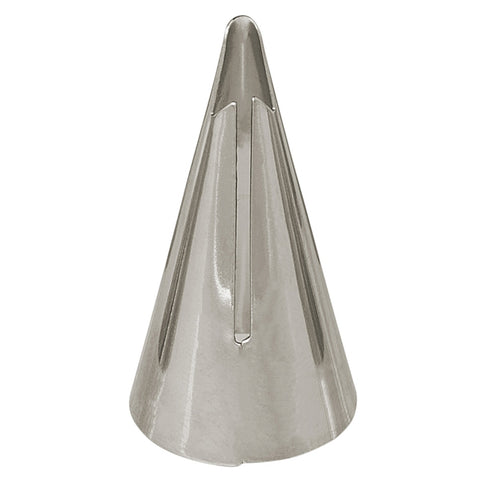 Ateco 050 Ruffle Pastry Tube - Stainless Steel Piping Tip