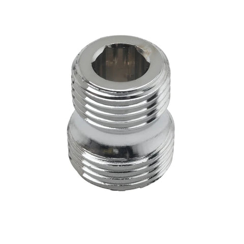 T&S Brass 055A 1/2" NPT Male x 3/4-14 UN Male Adapter