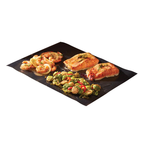Chef Master 06012Y 15.75" x 13" Non-Stick Reusable Grilling Mat