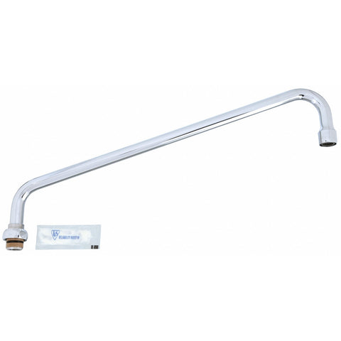 T&S Brass 064X 16-Inch Swing Nozzle with B-PT Stream Regulator Outlet