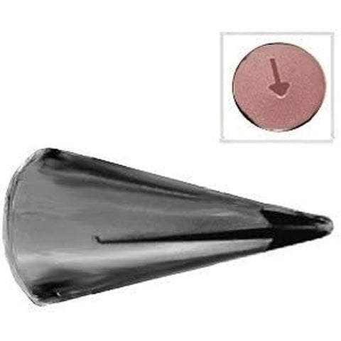 Ateco 070 Ruffle Piping Tip - Stainless Steel Pastry Decorating Tube