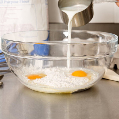 Cardinal 09994 Arcoroc 144 oz. Stackable Glass Ingredient Bowl