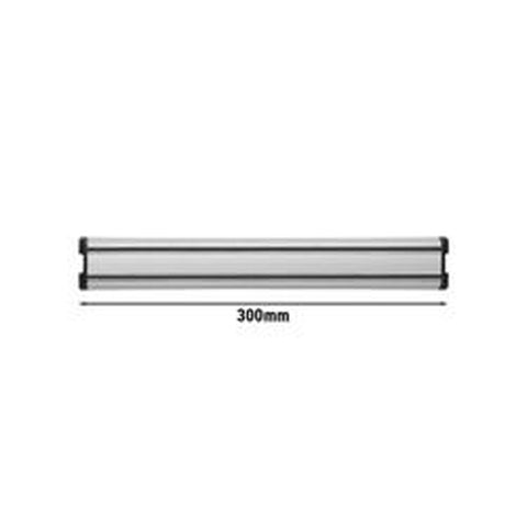 ZWILLING J.A. Henckels 1001808 Wall-Mounted Magnetic Knife Strip, 300mm, Silver Aluminium
