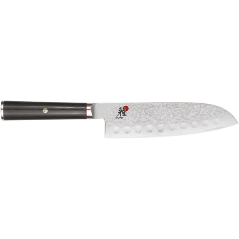 Miyabi Kaizen 1002001 7-Inch Hollow Edge Santoku Knife