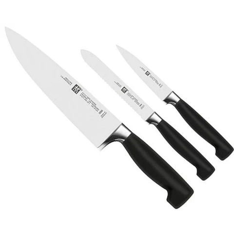 ZWILLING J.A. Henckels 1002311 Four Star 3-Piece Knife Starter Set
