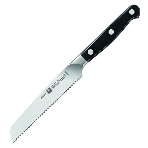 ZWILLING J.A. Henckels 1002752 Pro 5" Serrated Utility Knife
