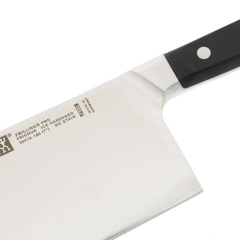 ZWILLING J.A. Henckels 1002849 Pro 7-in Chinese Chef's Knife / Vegetable Cleaver