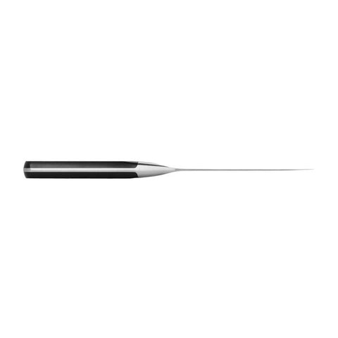 Zwilling 1002862 Pro 5.5-inch Rocking Santoku Knife with Hollow Edge and Black Handle