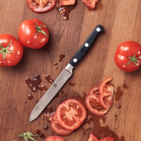 ZWILLING Professional S 7-Piece Knife Block Set (35666-000) with Natural Bamboo Block