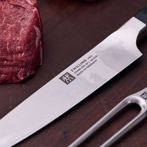 ZWILLING Pro 2-pc Carving Knife & Fork Set - 1002867