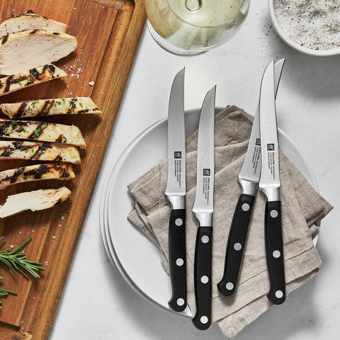 ZWILLING Professional S 1003046 4-Piece 4.5 in. Steak Knife Set