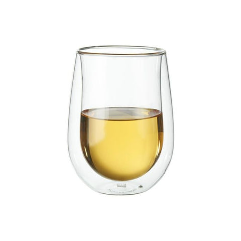 ZWILLING J.A. HENCKELS 1008606 Sorrento 10 oz Double-Wall Stemless White Wine Glass