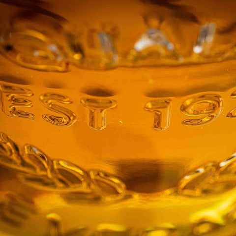 TableCraft 10090 Industrial Collection 2-Gallon Glass Beverage Dispenser with Infuser and Ice Core