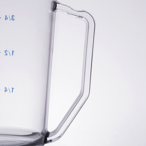 Cambro 100MCCW135 Camwear 1 Qt. Clear Polycarbonate Measuring Cup