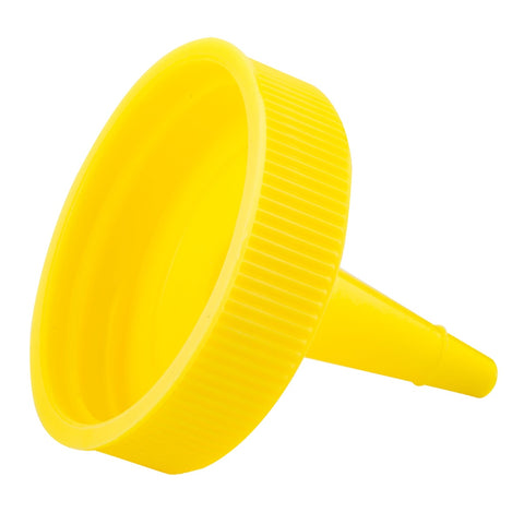 Tablecraft Products 100TM Yellow 38 mm Cone Squeeze Bottle Top