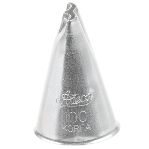 Ateco 100 Ruffle Piping Tip - Double Ribbon Decorating Tip